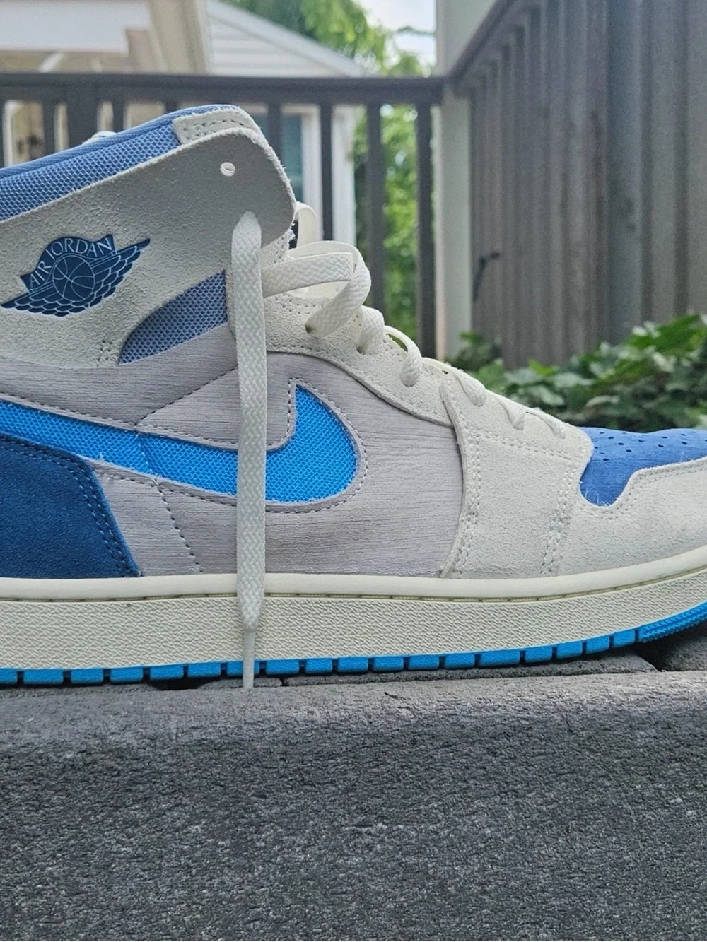 Jordan 1 High Zoom Air CMFT 2 (Dark Powder Blue)